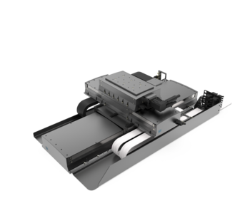 Halbleiterinspektion | XY Linearmotor, Profilschiene | Z Kugelgewindetrieb, DC-Motor - Kombinationen aus Industrieachsen