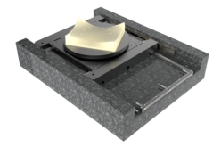 XY-Theta-Luftlager-Reinraum-Positioniersystem | Linearmotor, Schrittmotor, Profilschiene, Luftlager | Hub XY 200 x 620 mm, Rz n x 360°