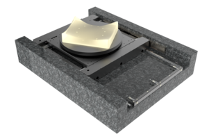 XY-Rz air bearing cleanroom ISO 4 positioning system | linear motor, stepper motor, profile rail, air bearing | travel XY 200 x 620 mm, Rz n x 360&deg; - XY Theta Stage