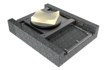 XY-Rz air bearing cleanroom ISO 4 positioning system | linear motor, stepper motor, profile rail, air bearing | travel XY 200 x 620 mm, Rz n x 360° - XY Theta Stage