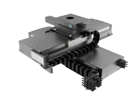 XYZ-Theta High-Performance Positioning System (Cleanroom ISO 6) | XY linear motor, profile rail, linear scale | Z DC motor, cross roller, ball screw | Travel 450 &times; 350 &times; 16 mm &times; 360&deg; - XY Theta Stage