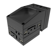 MP53-3 Miniatur-XYZ-Positioniersystem, kartesisch | XYZ Piezo Motor, Linearmaßstab | Repro ± 0.2 µm | Hub 10 x 10 x 10 mm