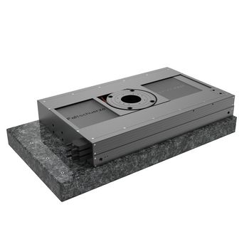 X Phi positioning system for inspection of wafers, biological samples (clean room ISO 5) | rotary axis and linear stage