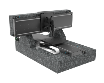 XYZ inspection portal | XY linear motor, profile rail | Z ball screw, DC motor | Pitch 720 x 720 x 100 mm - X-YZ Split Axes Systems