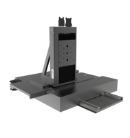 XYZ system for inspection and quality control | XY DC motor, cross roller| Z DC motor, ball screw, linear measuring system - Combinations of laboratory axes