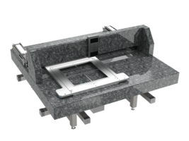 XY-2Z 4-Axis Gantry with aperture | XY linear motor, profile rail, air bearing | Z ball screw, DC motor | Travel 600 x 600 x 100 x 100 mm - XYZ Gantry Stages