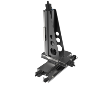 Schwerlast-Linear-Hub-Positioniersystem | XYZ Profilschiene, Kugelgewindetrieb, Schrittmotor, Mdrive  | Hub 500 x 200 x 500 mm - Kombinationen aus Industrieachsen