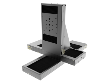 XYZ System für Labor- und Waferinspektion | Kugelgewindetrieb, DC-Motor, Kreuzrolle, Linearmesssystem