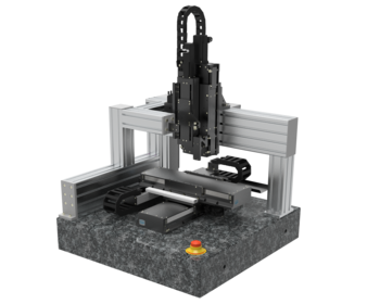 XY-2Z 3D printing gantry (clean room) | XY linear motor, linear measuring system | Z AC servo, ball screw, linear measuring system | 300 x 200 x 100 mm - XY-Z Split Axes Systems
