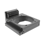 MP210-3 XYZ Positioning System, temperature stable 0 - 40°C | DC Motor, Lead Screw, Linear Scale | Aperture 150 mm / 5" | Travel 25 x 25 x 25 mm