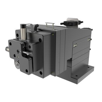 MT130-3-3 Miniature 6-Axis Aligner, cartesian linear motion with eucentric rotary adjustment | Travel XYZ 50 x 50 x 50 mm, Rxyz 4 x 4 x 4°.