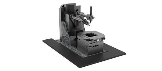 8-axis positioning system with coaxial rotation system