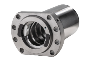 Unhardened nut for ball screws as contract production for the parent company August Steinmeyer