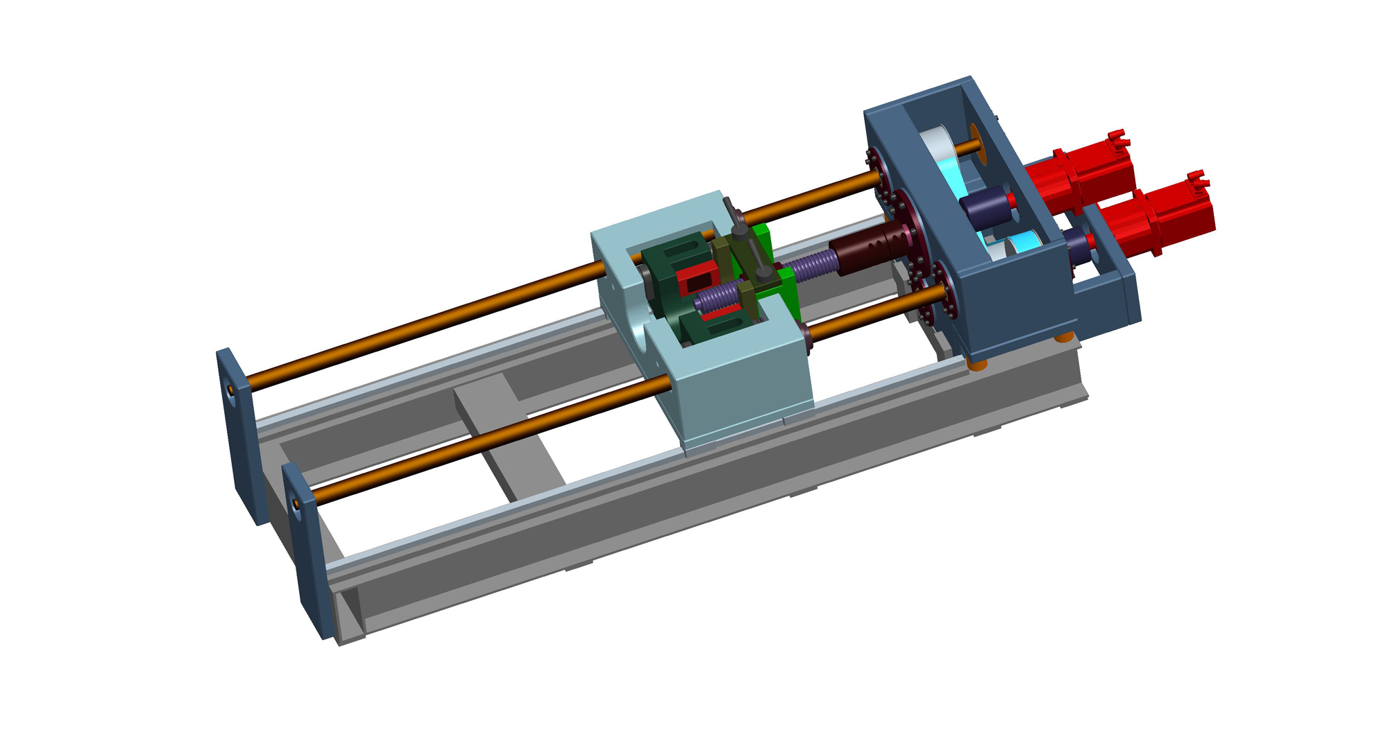 Tester for ball screw drives - Panoptikum